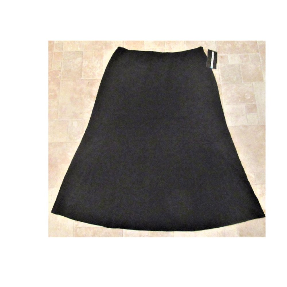 REQUIREMENTS black A-line skirt Sz 12